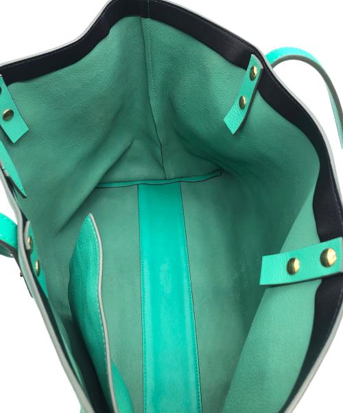 Chloe（クロエ）Chloe (クロエ) トートバッグ グリーンの古着・服飾アイテム