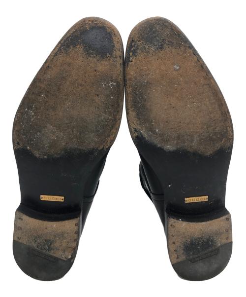 GUCCI（グッチ）GUCCI (グッチ) ジョッパーブーツ ブラック サイズ:10 1/2 Dの古着・服飾アイテム