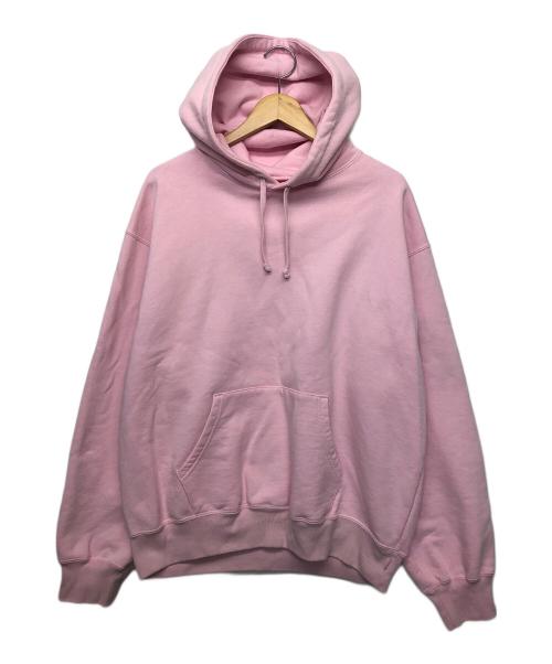 SUPREME（シュプリーム）SUPREME (シュプリーム) バックロゴプルオーバーパーカー ピンク サイズ:Mの古着・服飾アイテム