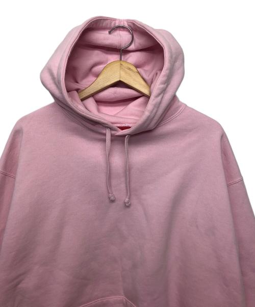 SUPREME（シュプリーム）SUPREME (シュプリーム) バックロゴプルオーバーパーカー ピンク サイズ:Mの古着・服飾アイテム