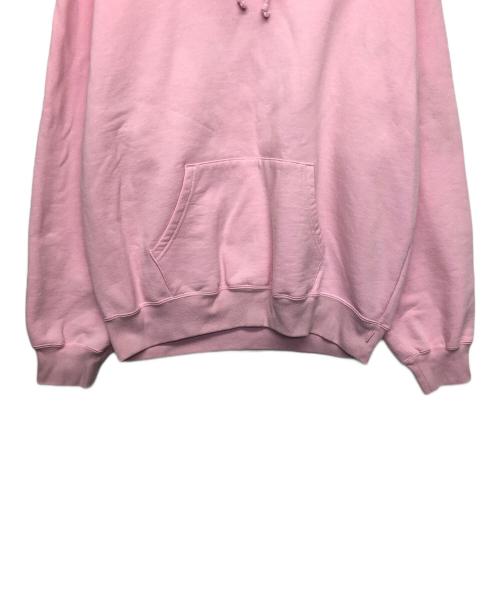 SUPREME（シュプリーム）SUPREME (シュプリーム) バックロゴプルオーバーパーカー ピンク サイズ:Mの古着・服飾アイテム