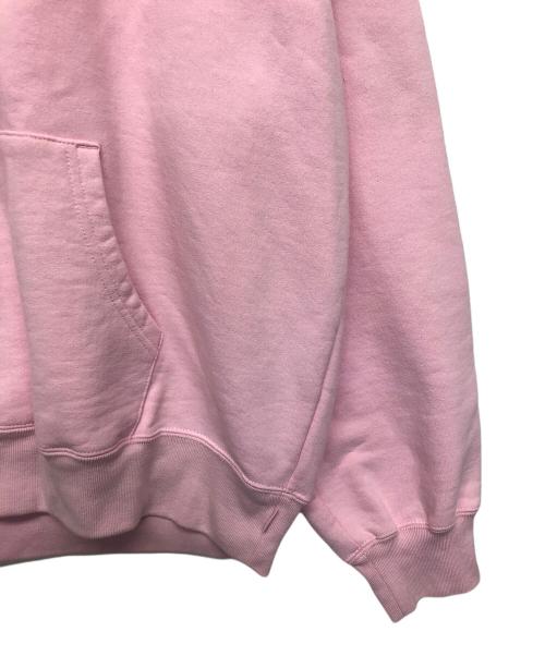 SUPREME（シュプリーム）SUPREME (シュプリーム) バックロゴプルオーバーパーカー ピンク サイズ:Mの古着・服飾アイテム