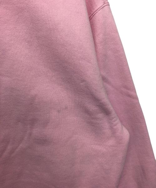 SUPREME（シュプリーム）SUPREME (シュプリーム) バックロゴプルオーバーパーカー ピンク サイズ:Mの古着・服飾アイテム