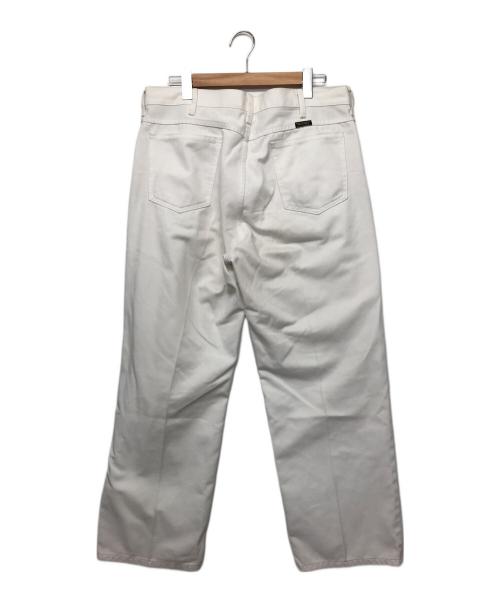 Wrangler（ラングラー）Wrangler (ラングラー) WACKO MARIA (ワコマリア) パンツ ホワイト サイズ:Lの古着・服飾アイテム