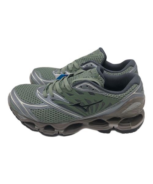 MIZUNO（ミズノ）MIZUNO (ミズノ) WAVE PROPHECY LS グリーン×グレー サイズ:29cm 未使用品の古着・服飾アイテム