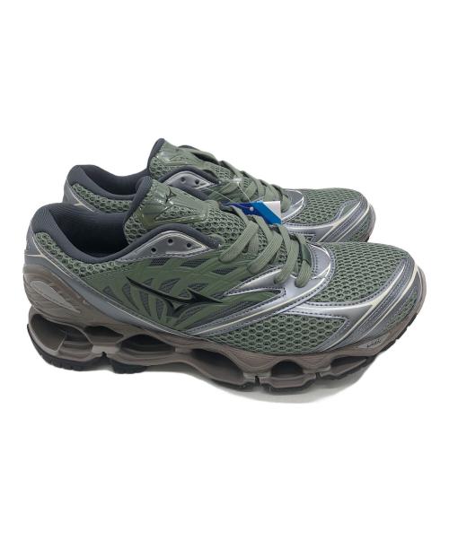 MIZUNO（ミズノ）MIZUNO (ミズノ) WAVE PROPHECY LS グリーン×グレー サイズ:29cm 未使用品の古着・服飾アイテム