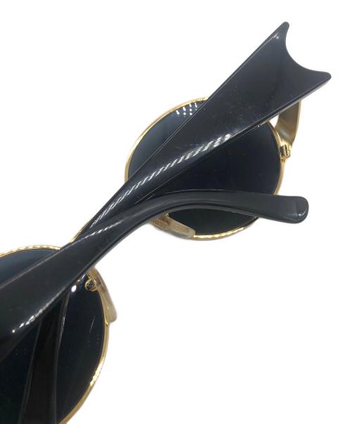 GIANNI VERSACE（ジャンニ・ヴェルサーチ）GIANNI VERSACE (ジャンニ・ヴェルサーチ) サングラス ゴールド×ブラックの古着・服飾アイテム