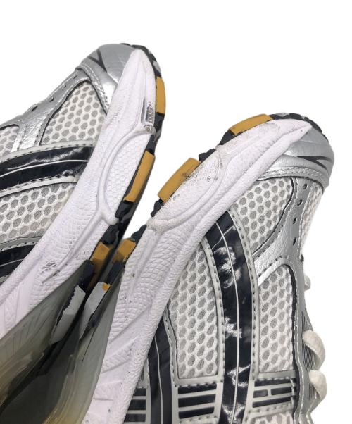 asics（アシックス）asics (アシックス) GEL-KAYANO 14 ホワイト×ゴールド サイズ:27cmの古着・服飾アイテム