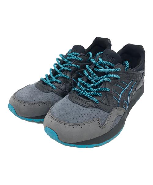 asics（アシックス）asics (アシックス) KITH 10TH (キス) Gel-Lyte 5 ブラック×ブルー サイズ: 27.5cmの古着・服飾アイテム