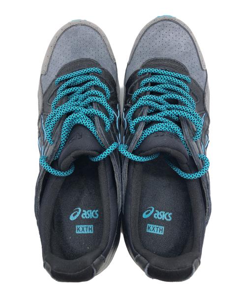 asics（アシックス）asics (アシックス) KITH 10TH (キス) Gel-Lyte 5 ブラック×ブルー サイズ: 27.5cmの古着・服飾アイテム