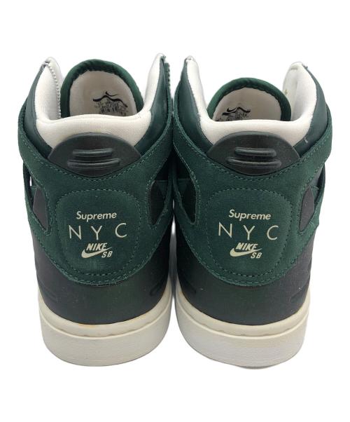 NIKE（ナイキ）NIKE (ナイキ) Supreme (シュプリーム) ZOOM AIR 94 HI グリーン サイズ:29cmの古着・服飾アイテム