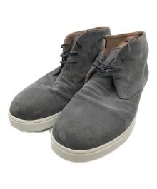 Gianvito Rossi（ジャンヴィト ロッシ）の古着「スウェードシューズ」｜グレー