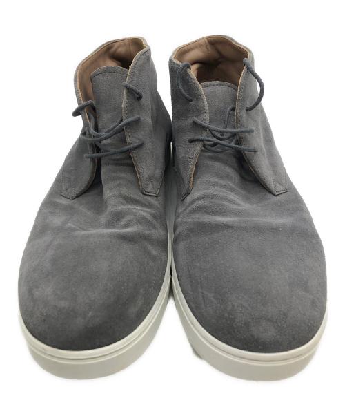 Gianvito Rossi（ジャンヴィト ロッシ）Gianvito Rossi (ジャンヴィト・ロッシ) スウェードシューズ グレー サイズ:27cmの古着・服飾アイテム