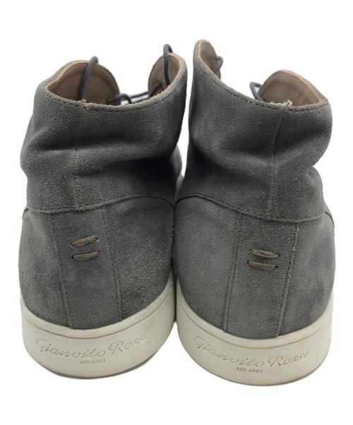 Gianvito Rossi（ジャンヴィト ロッシ）Gianvito Rossi (ジャンヴィト・ロッシ) スウェードシューズ グレー サイズ:27cmの古着・服飾アイテム