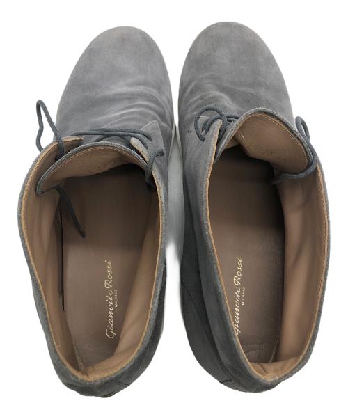 Gianvito Rossi（ジャンヴィト ロッシ）Gianvito Rossi (ジャンヴィト・ロッシ) スウェードシューズ グレー サイズ:27cmの古着・服飾アイテム