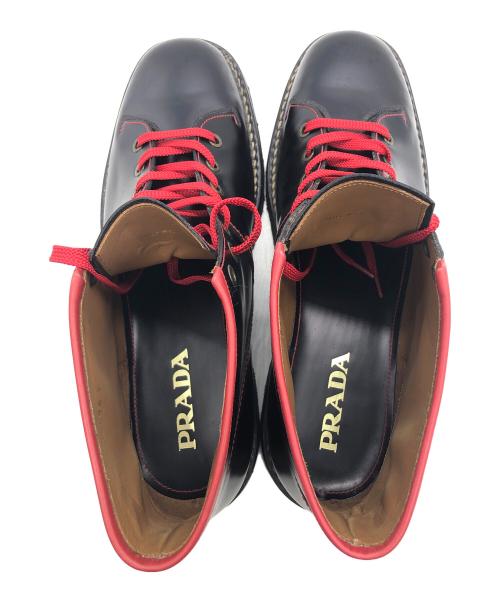 PRADA（プラダ）PRADA (プラダ) ブーツ ブラック サイズ:27cmの古着・服飾アイテム