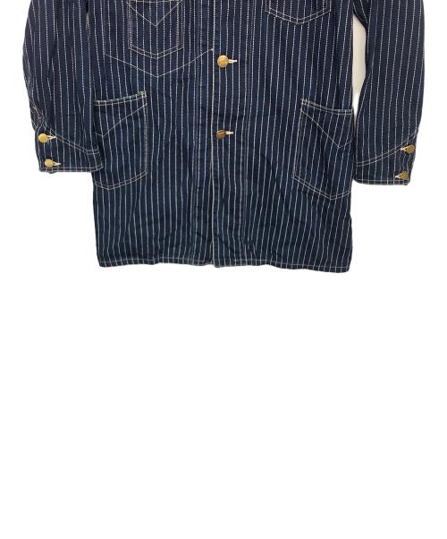 SUGAR CANE（シュガーケーン）SUGAR CANE (シュガーケーン) STAR DENIM　カバーオール ネイビー サイズ:38の古着・服飾アイテム