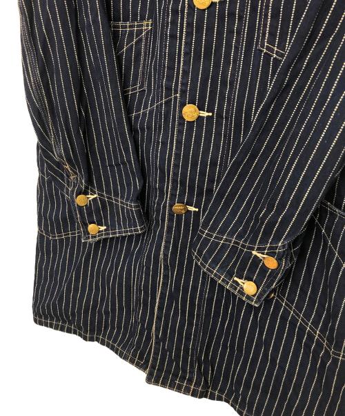 SUGAR CANE（シュガーケーン）SUGAR CANE (シュガーケーン) STAR DENIM　カバーオール ネイビー サイズ:38の古着・服飾アイテム