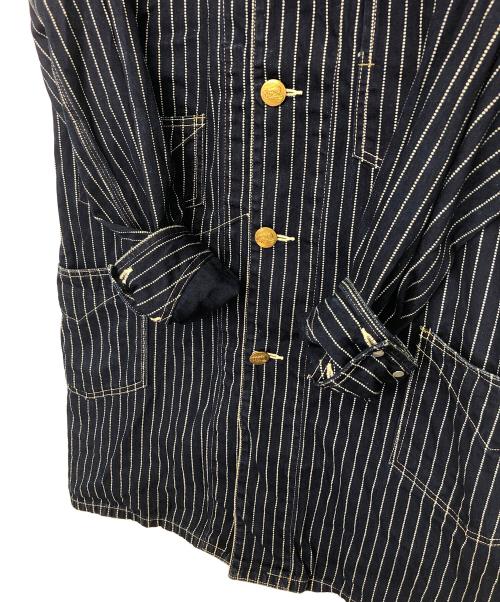 SUGAR CANE（シュガーケーン）SUGAR CANE (シュガーケーン) STAR DENIM　カバーオール ネイビー サイズ:38の古着・服飾アイテム