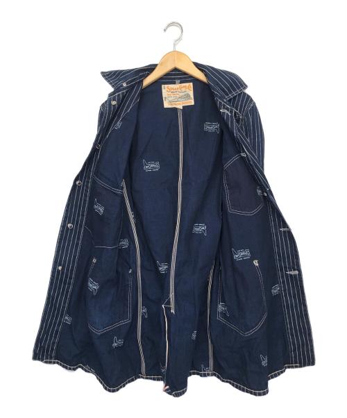 SUGAR CANE（シュガーケーン）SUGAR CANE (シュガーケーン) STAR DENIM　カバーオール ネイビー サイズ:38の古着・服飾アイテム