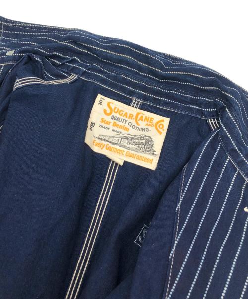 SUGAR CANE（シュガーケーン）SUGAR CANE (シュガーケーン) STAR DENIM　カバーオール ネイビー サイズ:38の古着・服飾アイテム
