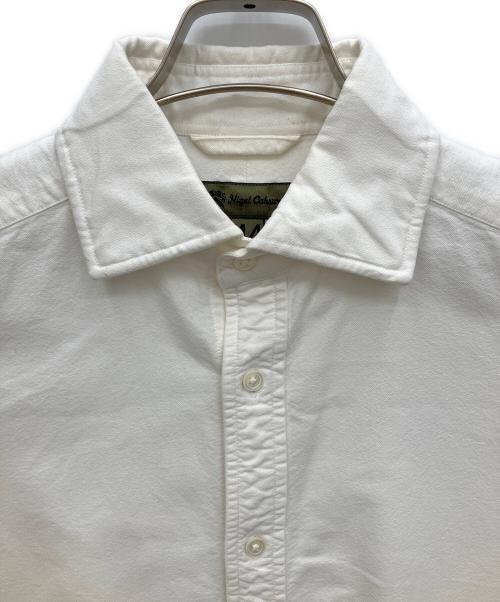NIGEL CABOURN（ナイジェルケーボン）NIGEL CABOURN (ナイジェルケーボン) 長袖シャツ ホワイト サイズ:44の古着・服飾アイテム