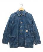 FULLCOUNTフルカウント）の古着「カバーオール」｜インディゴ