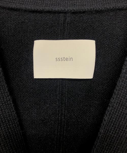ssstein（シュタイン）ssstein (シュタイン) EXTRA FINE WOOL KNIT CARDIGAN ネイビー サイズ:Mの古着・服飾アイテム