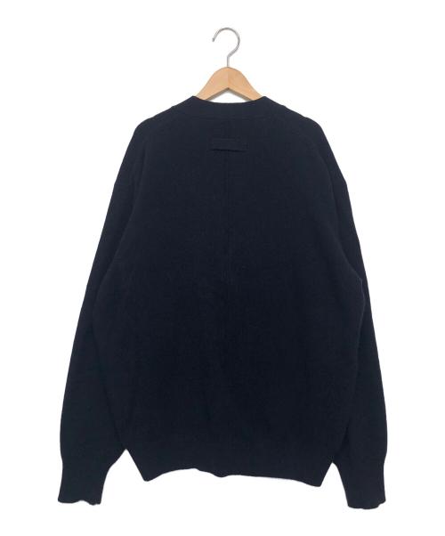 ssstein（シュタイン）ssstein (シュタイン) EXTRA FINE WOOL KNIT CARDIGAN ネイビー サイズ:Mの古着・服飾アイテム