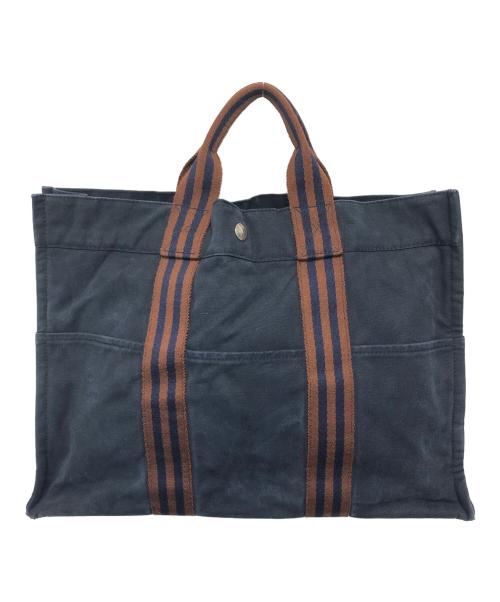 HERMES（エルメス）HERMES (エルメス) エールライン フールトゥMM ネイビーの古着・服飾アイテム