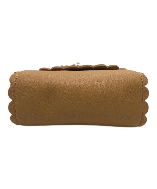 MULBERRY（マルベリー）MULBERRY (マルベリー) チェーンショルダーバッグ ブラウンの古着・服飾アイテム