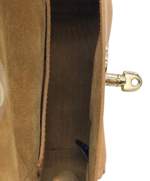 MULBERRY（マルベリー）MULBERRY (マルベリー) チェーンショルダーバッグ ブラウンの古着・服飾アイテム