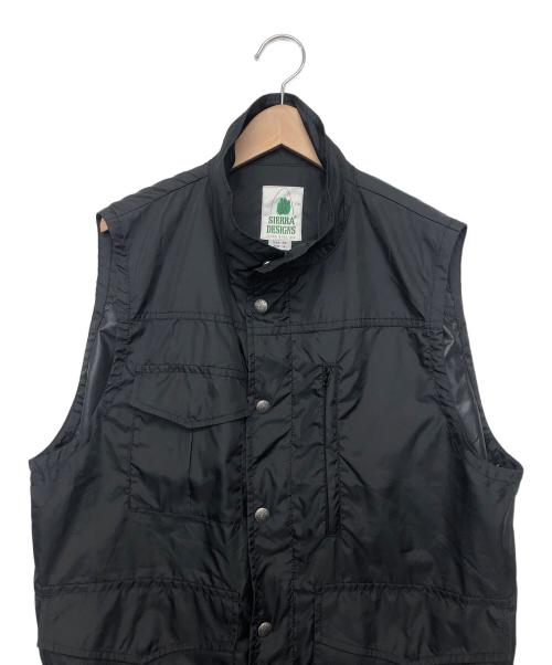 BEAMS BY SIERRA DESIGNS（BEAMS BY SIERRA DESIGNS）BEAMS BY SIERRA DESIGNS (BEAMS BY SIERRA DESIGNS) ナイロンベスト ブラック サイズ:XSの古着・服飾アイテム