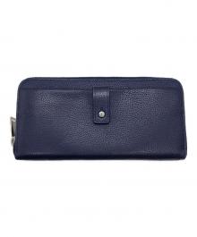 Saint Laurent Paris（サンローランパリ）の古着「504988　長財布」｜ネイビー