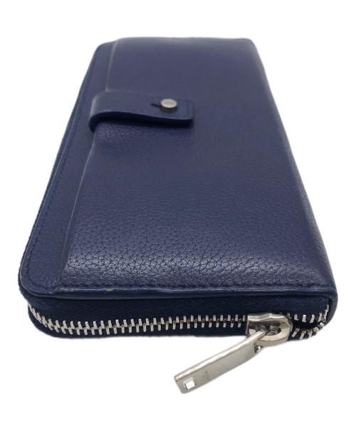Saint Laurent Paris（サンローランパリ）Saint Laurent Paris (サンローランパリ) 504988　長財布 ネイビーの古着・服飾アイテム