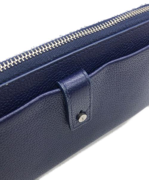 Saint Laurent Paris（サンローランパリ）Saint Laurent Paris (サンローランパリ) 504988　長財布 ネイビーの古着・服飾アイテム