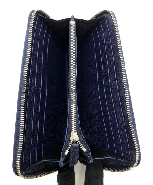 Saint Laurent Paris（サンローランパリ）Saint Laurent Paris (サンローランパリ) 504988　長財布 ネイビーの古着・服飾アイテム