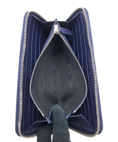 Saint Laurent Paris（サンローランパリ）Saint Laurent Paris (サンローランパリ) 504988　長財布 ネイビーの古着・服飾アイテム