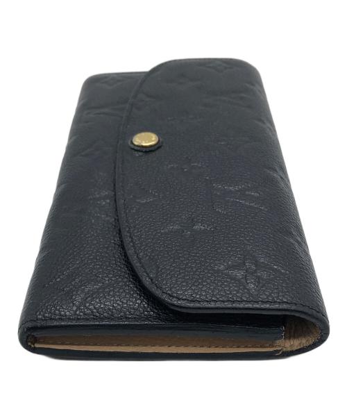 LOUIS VUITTON（ルイ ヴィトン）LOUIS VUITTON (ルイ ヴィトン) モノグラム アンプラント ポルトフォイユ・エミリー ブラックの古着・服飾アイテム