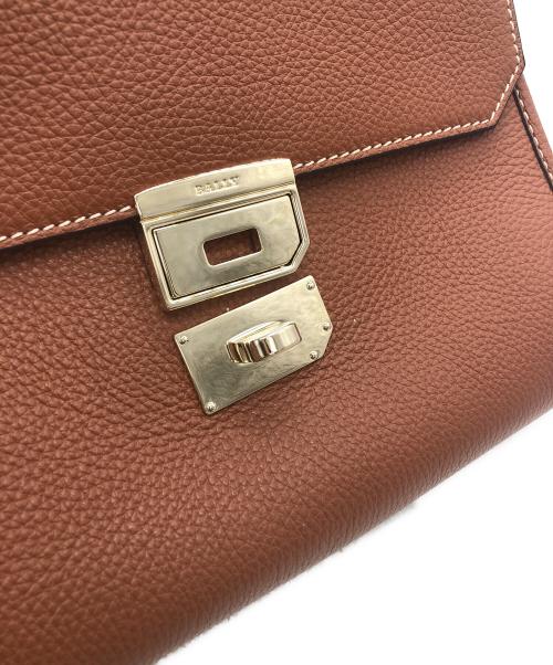 BALLY（バリー）BALLY (バリー) 2WAYショルダーバッグ ブラウンの古着・服飾アイテム
