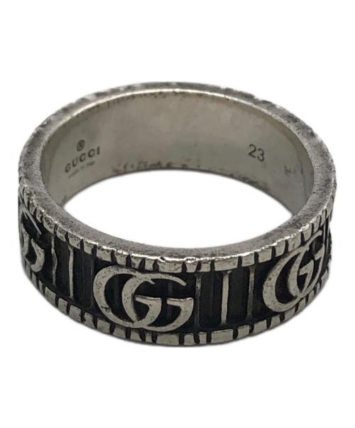 GUCCI（グッチ）GUCCI (グッチ) ダブルGシルバーリング シルバー サイズ:23号の古着・服飾アイテム