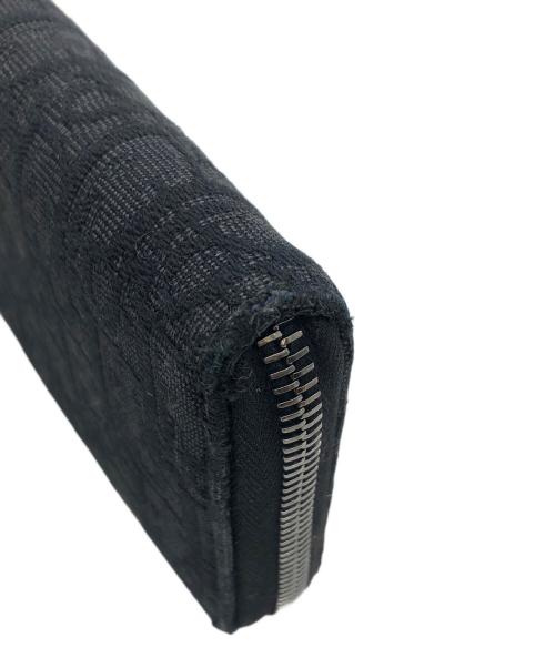 Christian Dior（クリスチャン ディオール）Christian Dior (クリスチャン ディオール) 長財布 ブラックの古着・服飾アイテム