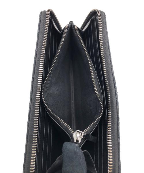 Christian Dior（クリスチャン ディオール）Christian Dior (クリスチャン ディオール) 長財布 ブラックの古着・服飾アイテム