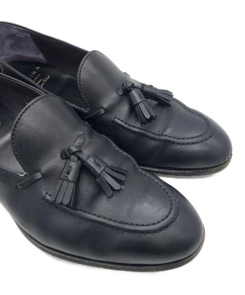 CARMINA（カルミナ）CARMINA (カルミナ) タッセルローファー ブラック サイズ:6 1/2の古着・服飾アイテム