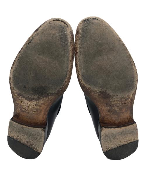 CARMINA（カルミナ）CARMINA (カルミナ) タッセルローファー ブラック サイズ:6 1/2の古着・服飾アイテム