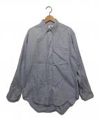 ISSEY MIYAKEイッセイミヤケ）の古着「長袖シャツ」｜ブルー