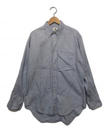 ISSEY MIYAKE（イッセイミヤケ）の古着「長袖シャツ」｜ブルー
