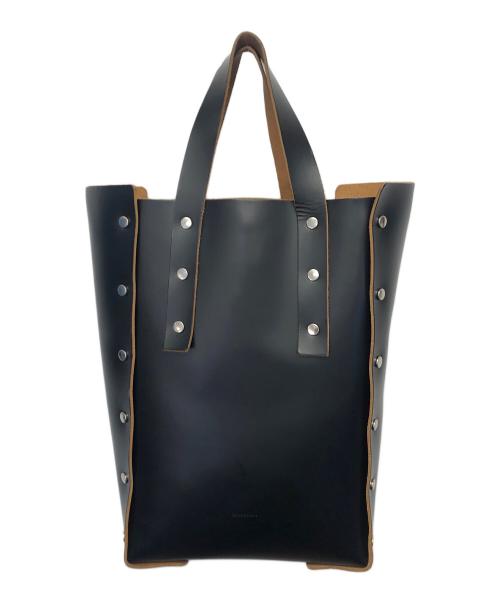 HENDER SCHEME（エンダースキーマ）HENDER SCHEME (エンダースキーマ) アッセンブルハンドバッグトールM ブラックの古着・服飾アイテム