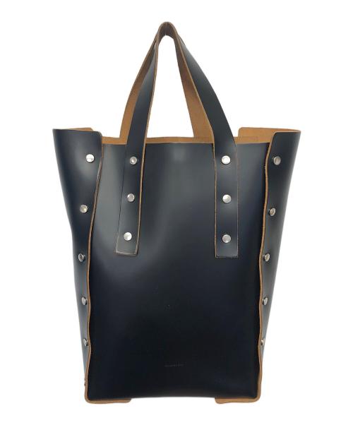 HENDER SCHEME（エンダースキーマ）HENDER SCHEME (エンダースキーマ) アッセンブルハンドバッグトールM ブラックの古着・服飾アイテム