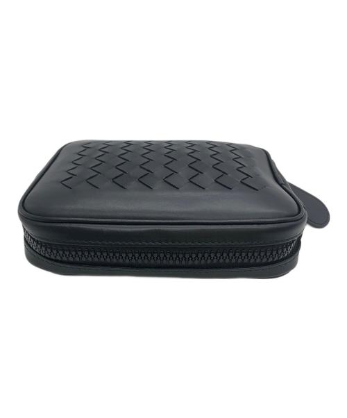 BOTTEGA VENETA（ボッテガベネタ）BOTTEGA VENETA (ボッテガベネタ) 折りたたみバッグ ブラウン×ブラックの古着・服飾アイテム